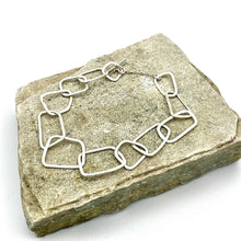 Load image into Gallery viewer, “Chain Reaction 11” Sterling Silver Bracelet
