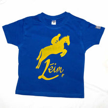 Load image into Gallery viewer, Kids Irish Language Horse Jump T-Shirt
