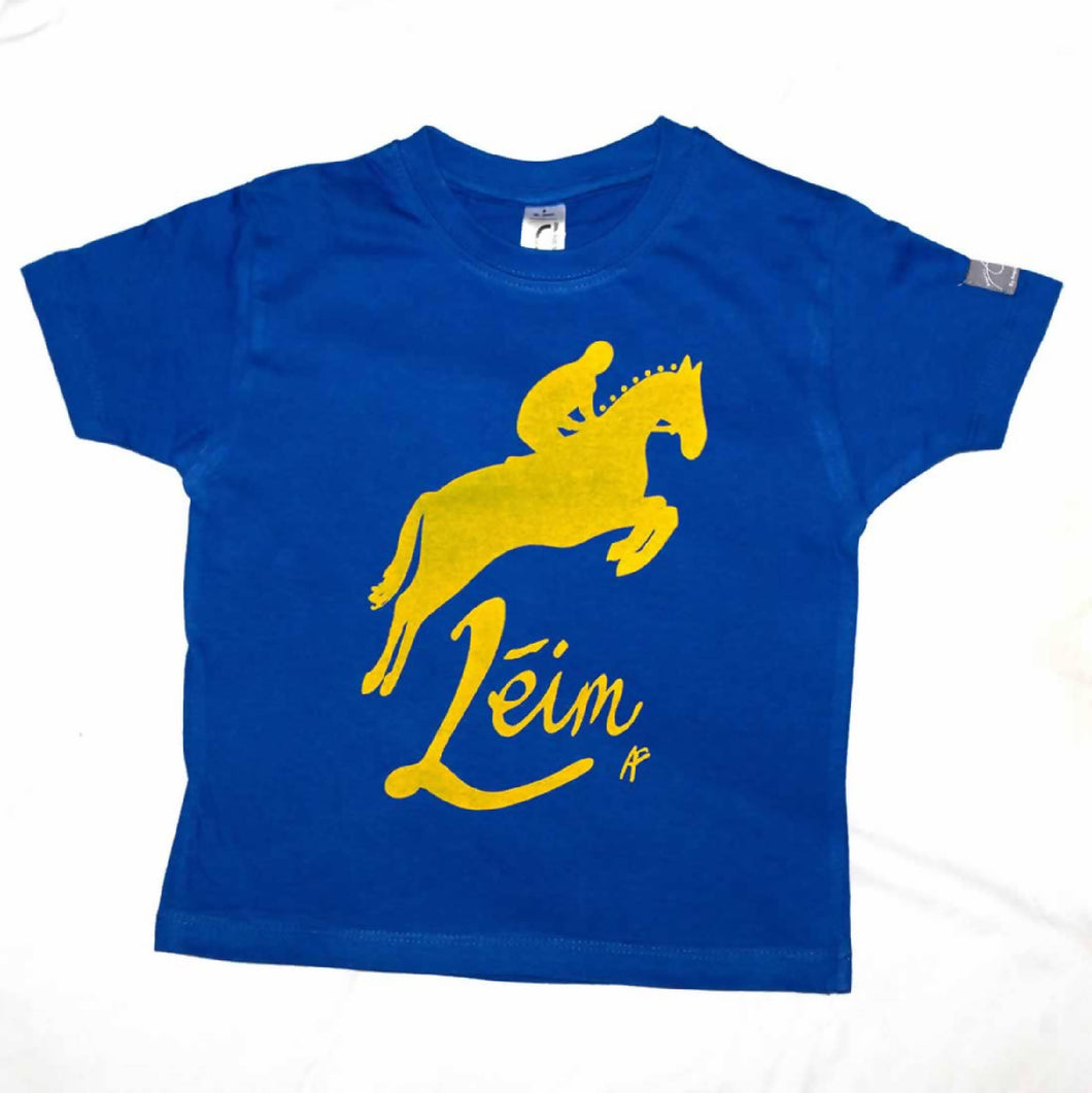 Kids Irish Language Horse Jump T-Shirt