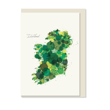Load image into Gallery viewer, Abstract Ireland Map Framed
