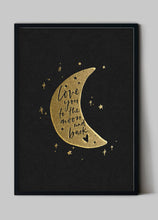 Load image into Gallery viewer, Love You to The Moon &amp; Back Gold Foil
