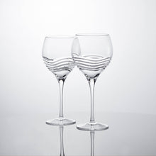 Load image into Gallery viewer, Tonn Irish Crystal Red Wine glasses - Pair
