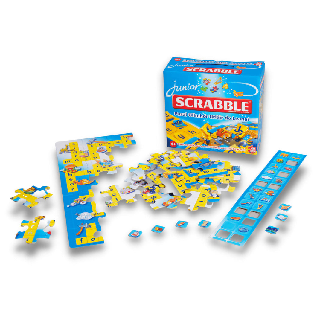 Scrabble Jr Puzal - as Gaeilge