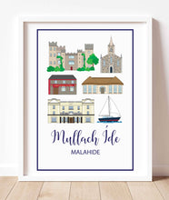 Load image into Gallery viewer, Malahide Illustrated Maps &amp; Art Prints
