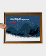 Load image into Gallery viewer, Dracula Winter Print
