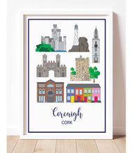 Load image into Gallery viewer, Cork Illustrated Maps &amp; Art Prints
