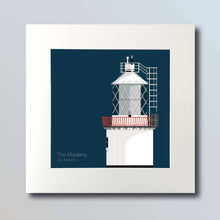 Load image into Gallery viewer, The Maidens Lighthouse - Antrim - art print
