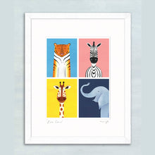 Load image into Gallery viewer, Zoo Crew giclee print
