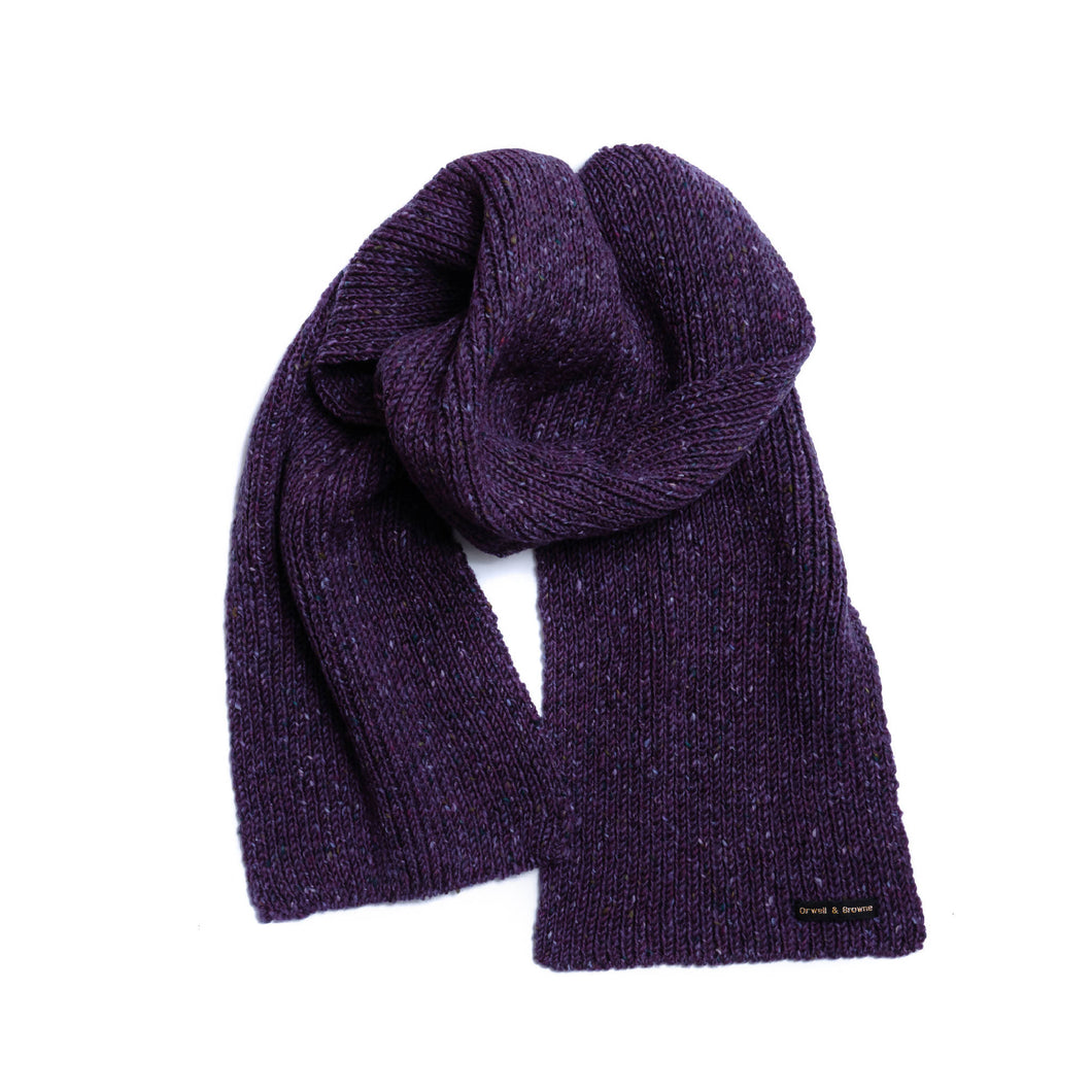Iris - Merino Wool Knit Scarf
