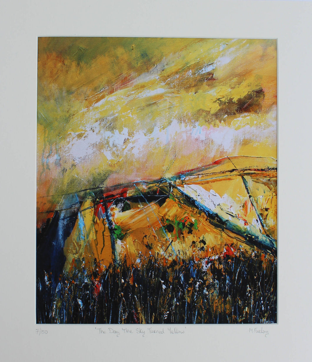 The Day The Sky Turned Yellow - Limited edition print