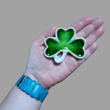 Load image into Gallery viewer, Ceramic Shamrock Wall Ornament
