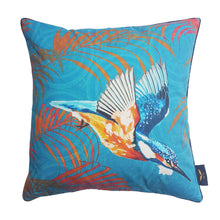 Load image into Gallery viewer, Kingfisher Cushion - Turquoise
