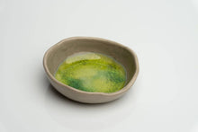 Load image into Gallery viewer, Ceramic bowl/ jewellery bowl / ring dish. Handcrafted in Ireland. Stone and Moss range.
