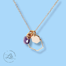 Load image into Gallery viewer, Gemstone Hex Pendants
