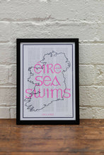 Load image into Gallery viewer, Neon Irish Sea Swims Print
