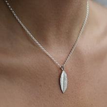 Load image into Gallery viewer, “Feathers Appear” Pendant with Initial Disc
